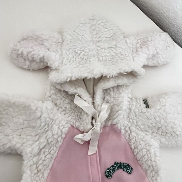 Vintage Cabbage Patch Kids Lamb Sheep Doll Costume Clothes Outfit One Piece 1984 - Picture 8 of 16